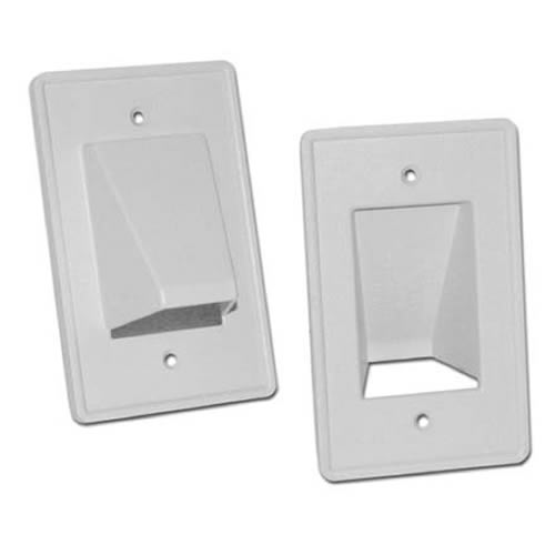 Arlington Model CE1 Reversible Single Gang Entrance Plate ARLCE1