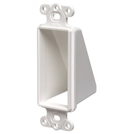 Arlington Model CED1 Decora Style Reversible Single Gang Entrance Hood ARLCED1