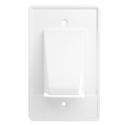 Arlington Model CER1 Single Gang Plate with Detachable Bottom ARLCER1
