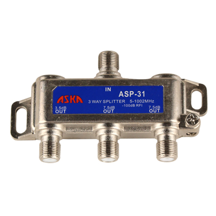 ASP31 D.A. Splitter, 3 way ASK1010