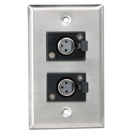 Atlas SG-XLR-F2 wall plate ATL1025