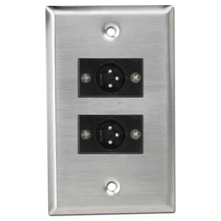 Atlas SG-XLR-M2 wall plate ATL1027