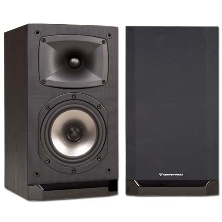 Cerwin-Vega CMX-5 5in 2-Way Bookshelf Speaker, pair, Includes 50ft of Speaker Wire Free! CER1080
