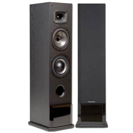 Cerwin-Vega CMX-26 6in 2.5-Way Floor Powered Speaker, Includes 50ft of Speaker Wire Free! CER1084