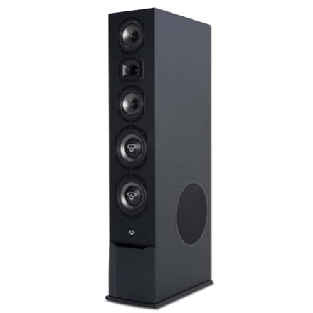 Cerwin-Vega CMX-212 12in 4-Way Floor Powered Speaker, Includes 50ft of Speaker Wire Free! CER1087