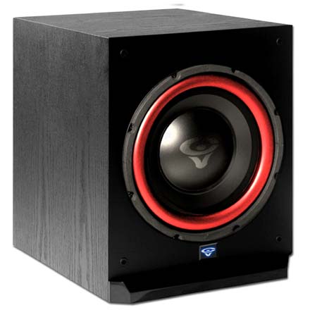Cerwin-Vega CMX-10 10in Powered Subwoofer, Includes 50ft of Speaker Wire Free! CER1088