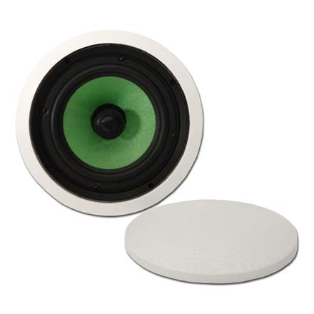 Choice Select Platinum Series 8in In-Ceiling Speakers, pair CHO5096