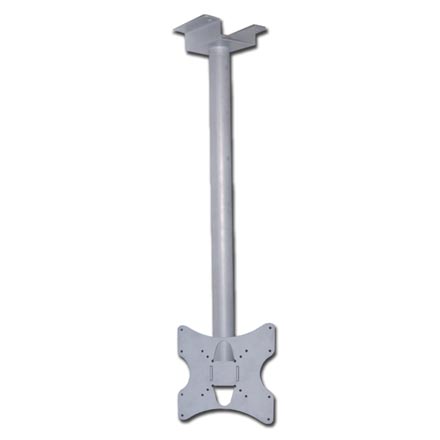 Choice Select LCD TV Ceiling Mount for 17-30in screens, silver, Includes a Free 6ft HDMI Cable! CHO5307S