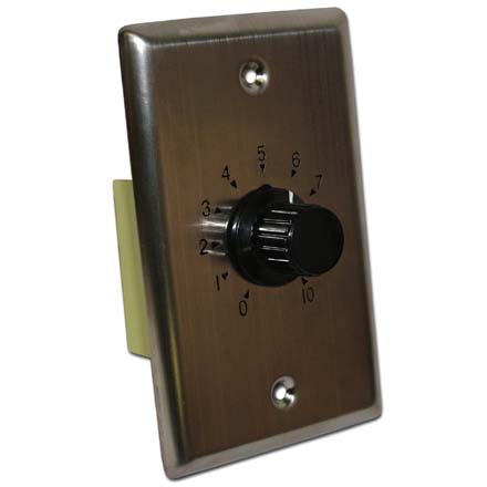Choice Select 10-watt 70 Volt Volume Control with Metal Plate CHO6040