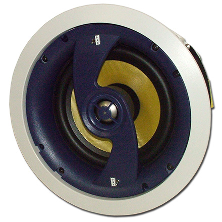 Choice Select Ultra 6.5in 2-way Ceiling Speakers with Fiberglass Woofer and Titanium tweeter, pair CHO6076