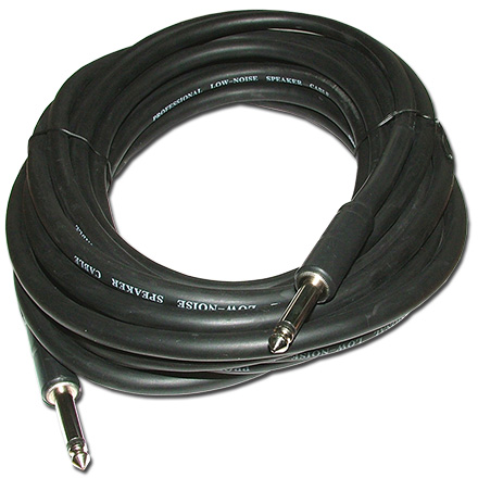 Choice Select 25ft 14ga Speaker Cable, 1/4 inch Plug to 1/4 inch Plug CHO7052