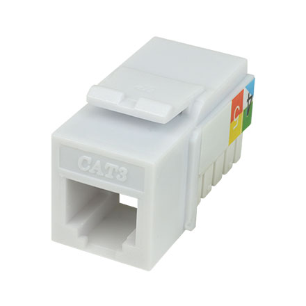 KEYSTONE RJ-11 PHONE JACK CON3022W