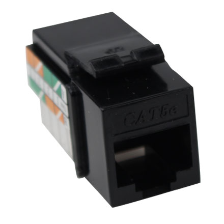 KEYSTONE RJ-45 Black CON3024K