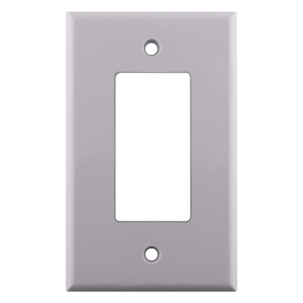 Single White Decora Plate CON3040W