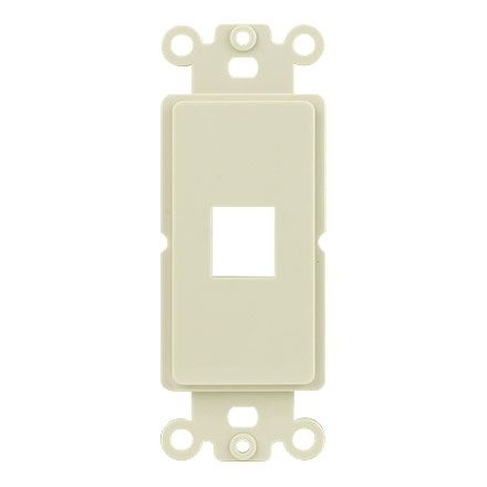 Decora Lgt Almond 1 Port Strap CON3051LA