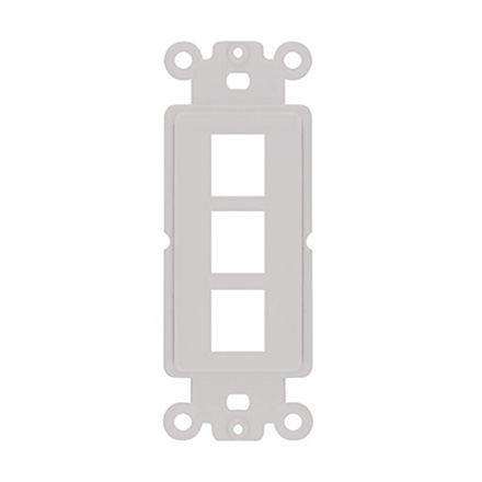 White 3 Port Decora Strap CON3053W
