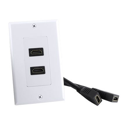 2 HDMI F to F PLATE (v 1.4) CON3085W