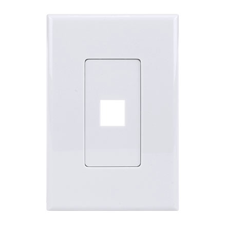 1 PT KEYSTONE PLATE SCREWLESS CON4001W