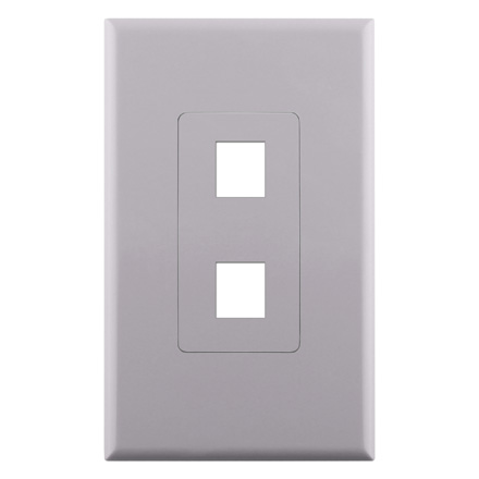 2 PT KEYSTONE PLATE SCREWLESS CON4002W