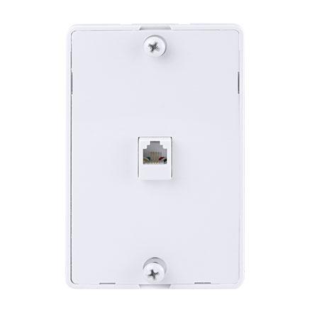 White Hanging Phone plate CON7000W