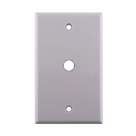 WHITE PLATE WITH .4 inch CON7004W