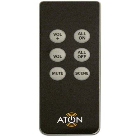 Aton Model DLAIRM Slim Line IR Remote for DLA Audio Router DLAIRM