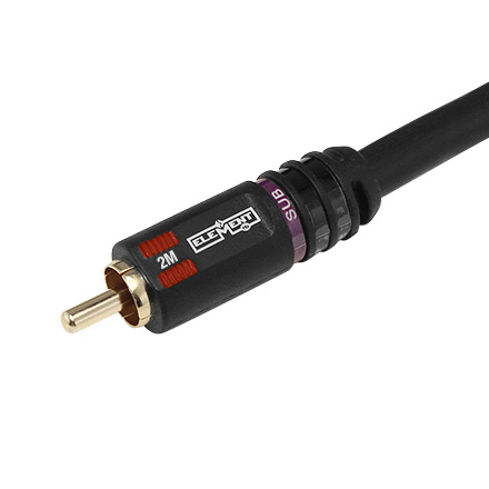 2 METER Subwoofer Cable ELE10002M
