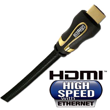 Elementhz 2 meter (6.56ft) HDMI Cable, Nylon Jacket ELE4002M