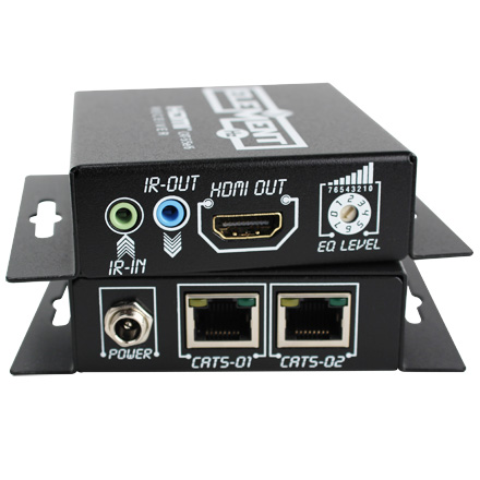 HDMI 2 Cat5e/6 Extender w/IR ELE8088
