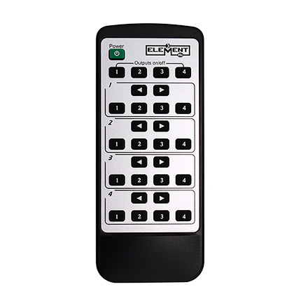 REMOTE FOR ELE9090 4 X 4 HDMI ELE9090RMT