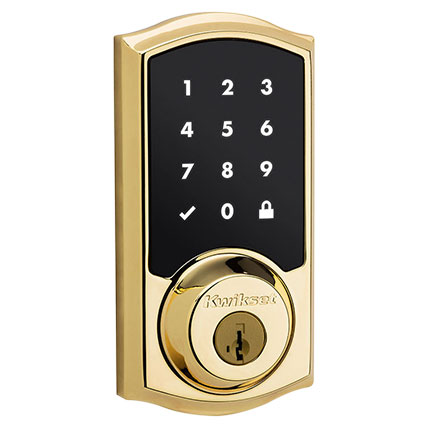 Kwikset SmartCode™ 916 Touchscreen Electronic Deadbolt with Z-Wave