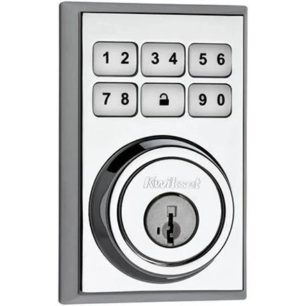 KWIKSET DEADBOLT, CONT, POL CH KWIK2002