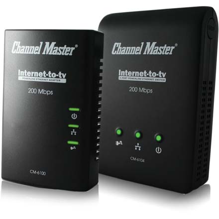 Internet to TV 4 Port Pwr Adpt PCT6104