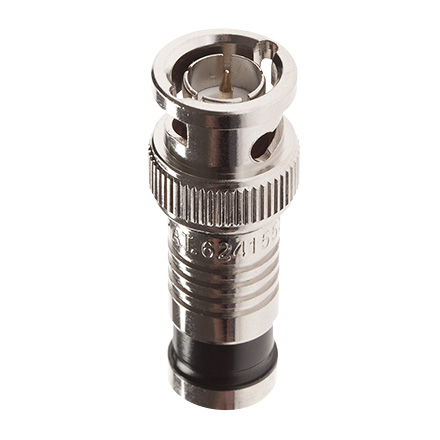 BNC conn for RG6, pk of 6 PLA2003