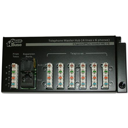 Channel Plus Open House Model H616 Telephone master hub PLU1009