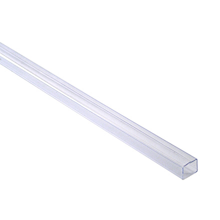 Quest Premier Raceway FWH-11404 1/2in x 48in Raceway w/adhesive backing, clear