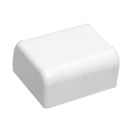 Quest Premier Raceway FEC-73414 1-1/2in End cap, white