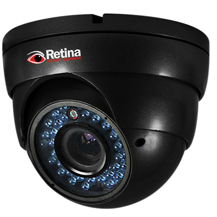 Retina Dome AHD Camera Blk RET3001B