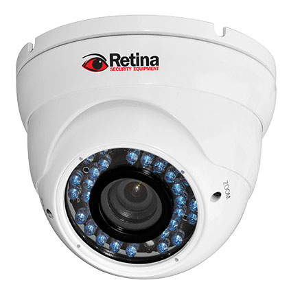 Retina Dome AHD Camera Wht RET3001W