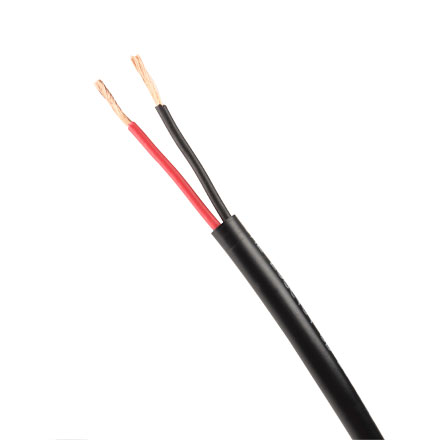 100ft 16 Gauge 2 Wire Speaker Cable, Pull Box, Black SKL2002K
