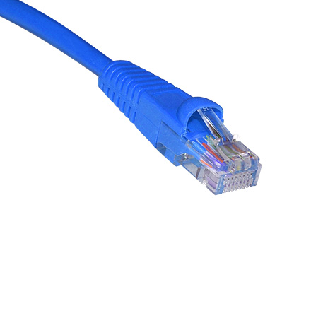 1ft CAT5E BLUE PATCH SKL2199B