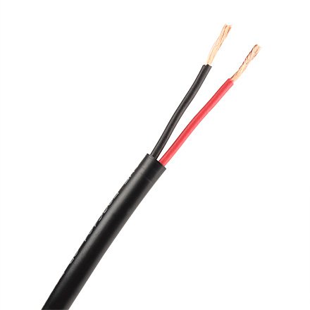 500 ft 14G 2 WIRE SPEAKER PULL BOX CL2 UL, BLACK SKL2203K