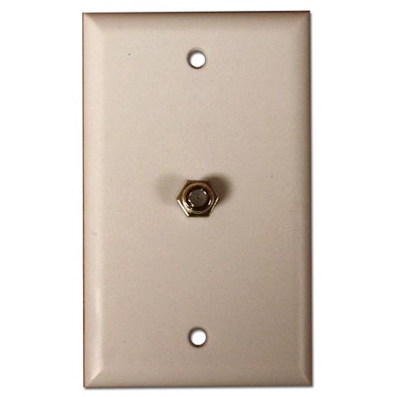 Skywalker Signature Series Wall Plate w/F-81, Ivory SKY05080I