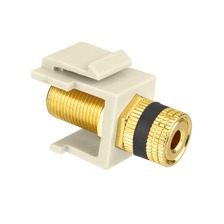 Skywalker Signature Series Keystone Audio Binding Post Almond Insert with Black Band SKY20209BA