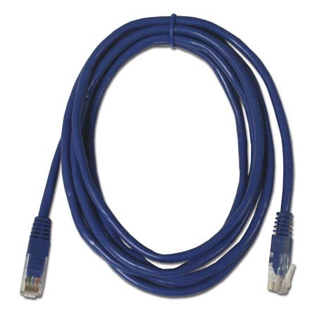 10 Skywalker Signature Series Cat5E Patch Cables, Blue, 10ft SKY3184310-10