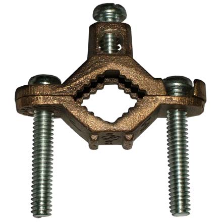 Thomas &amp; Betts Water Pipe Ground Clamp,  Dish Approved U.L. TNB4002