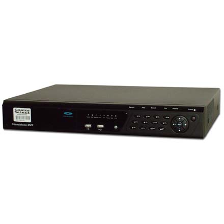 Choice Select 8 Channel DVR H.264 Comp. VGA/BNC Video / RCA Audio CHO3021