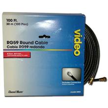 Channel Master Model 3053 RG59 Coax Cable Hookup 100ft 3053