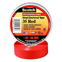 VINYL COLOR CODING TAPE RED 3ME1005