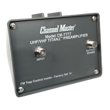 Channel Master Model 7777 Titan2� Mast Mounted Pre-Amp 7777